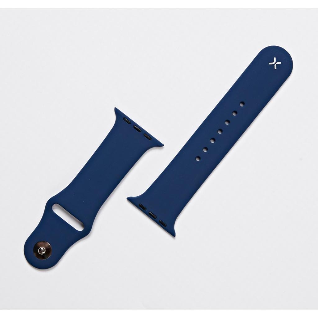Silicone Band for Apple Watch – Fits 38/40/41mm – Deep Blue