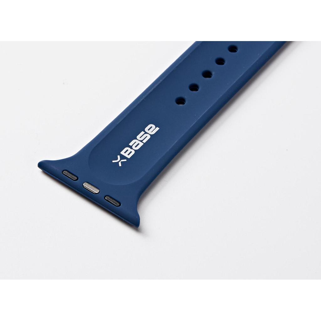 Silicone Band for Apple Watch – Fits 38/40/41mm – Deep Blue