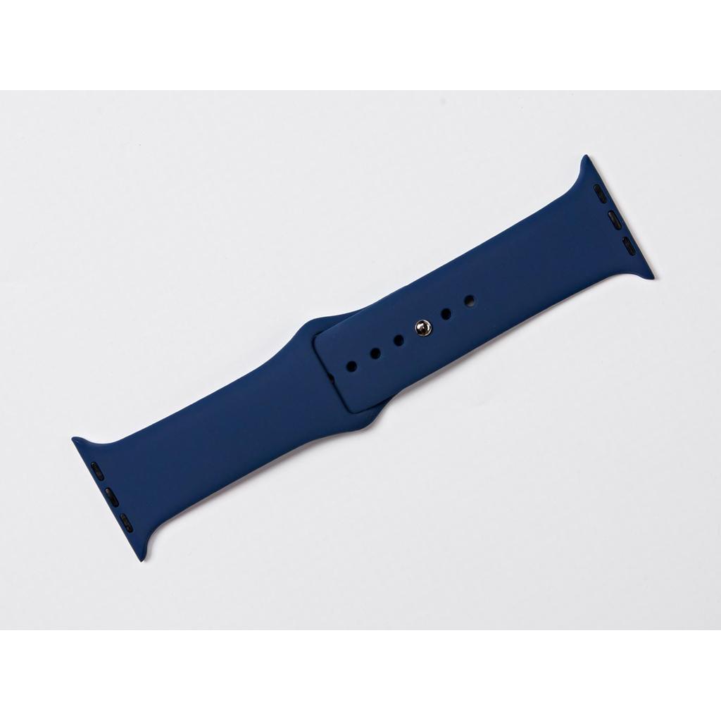 Silicone Band for Apple Watch – Fits 38/40/41mm – Deep Blue