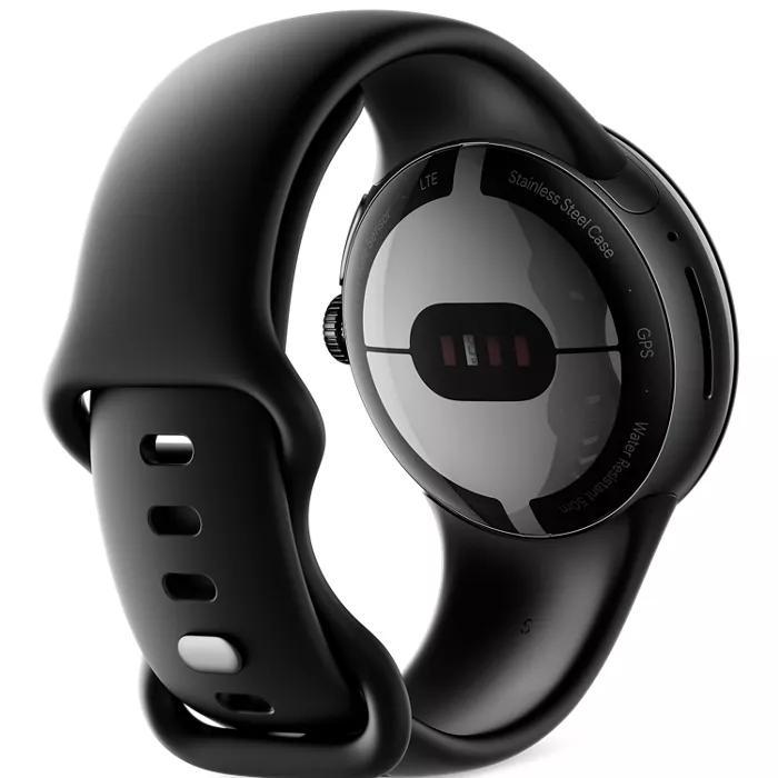 Google Smart Watch Pixel Watch HR GPS - Black Black