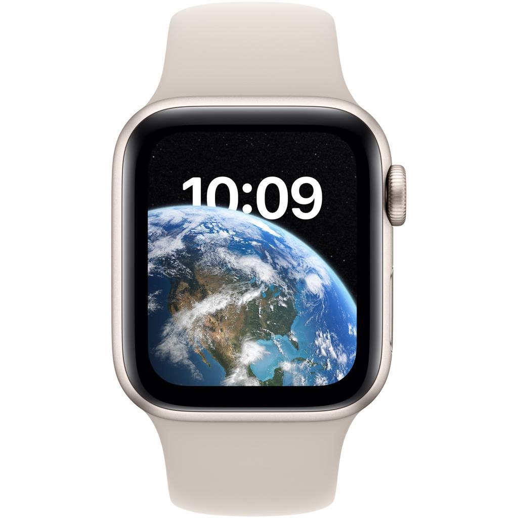 Apple Watch Series SE 2 (2022) GPS + Cellular 40 mm - Aluminium Starlight - Sport band Starlight Starlight