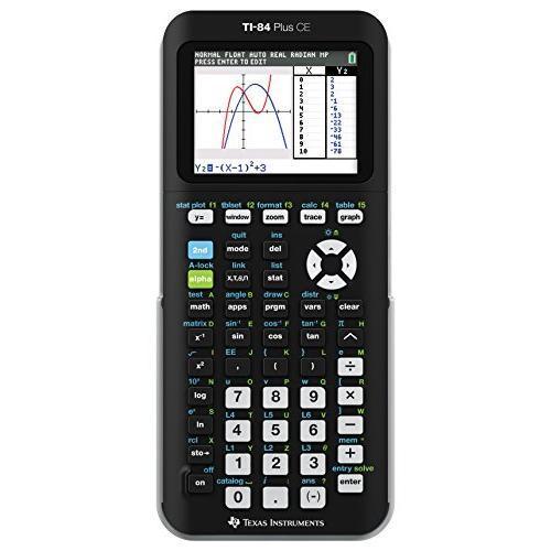 Texas Instruments TI-84 Plus CE Calculator Black