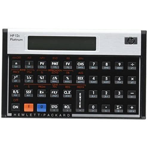 Hp 12 Calculator Black