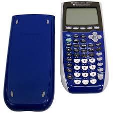 Texas Instruments TI-84 Plus Silver Edition Calculator Blue