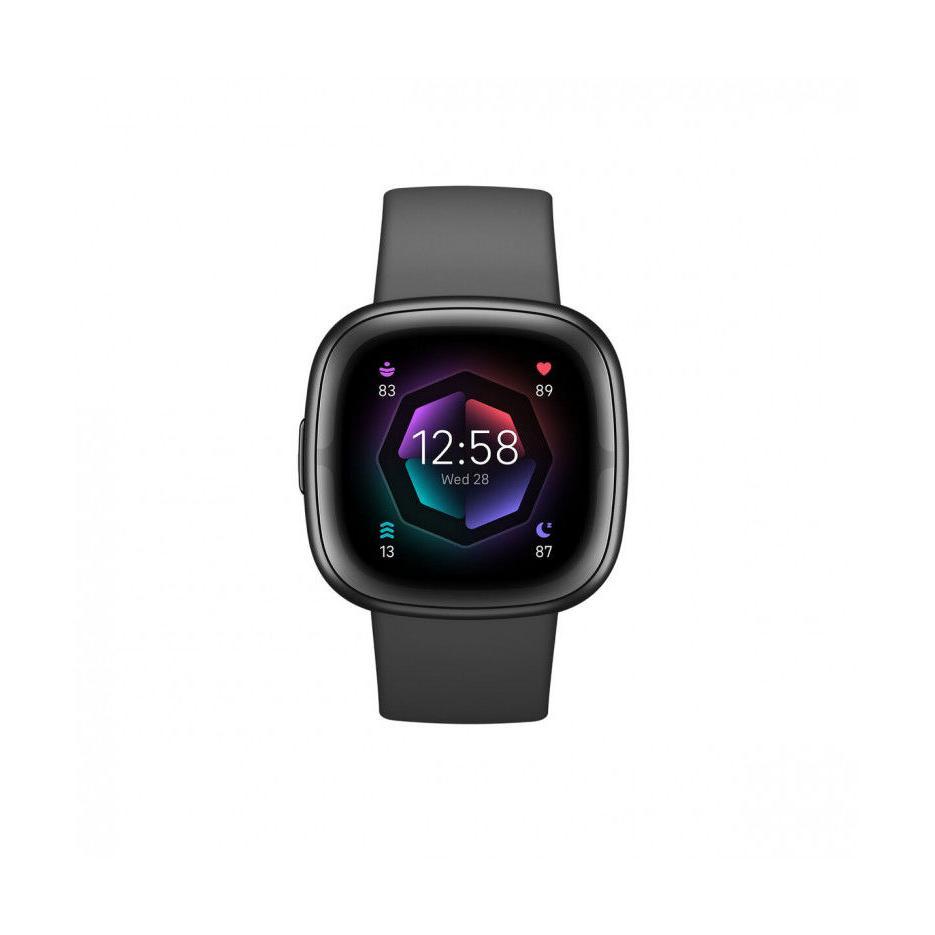 Fitbit Smart Watch Sense 2 HR GPS - Black Black