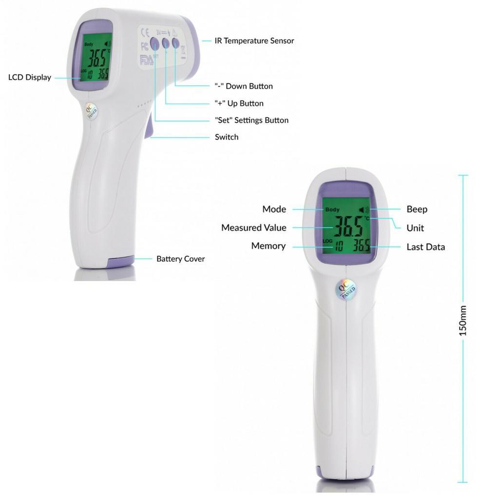 Berrcom JXB-178 Digital cooking thermometers White