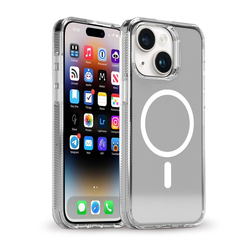 iPhone 15 case - Plastic - Clear Clear