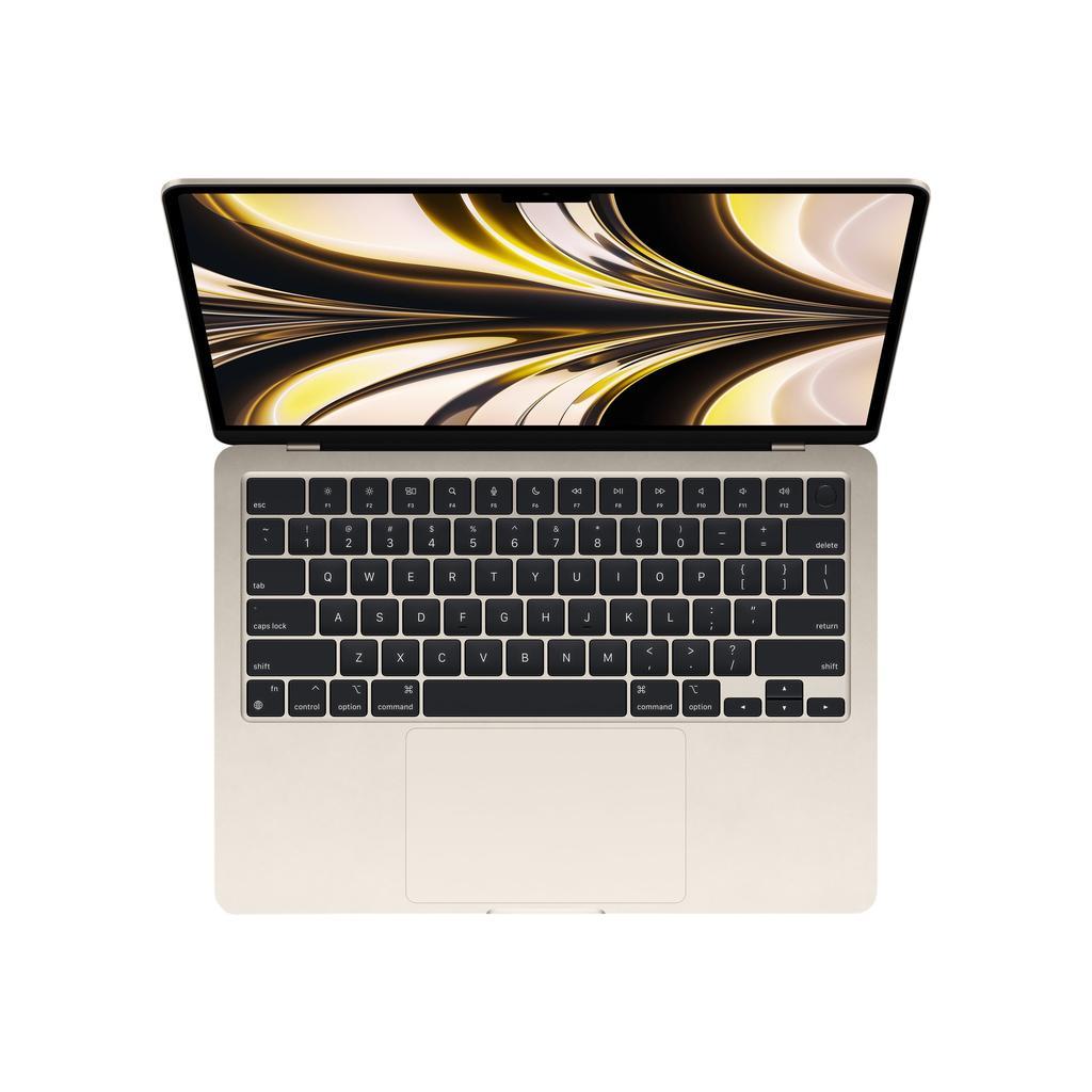 MacBook Air (2022) 13-inch - Apple M2 8-core and 10-core GPU - 8GB RAM - SSD 512GB Starlight