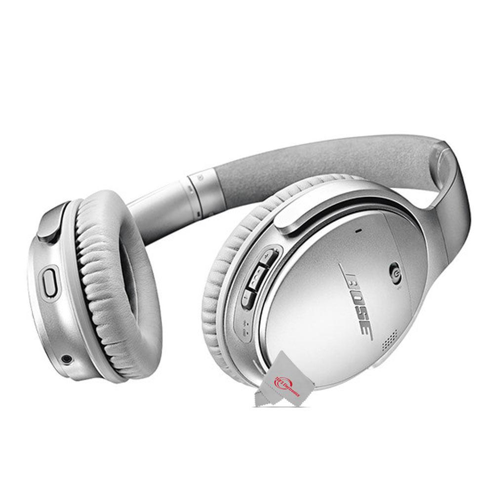 Bose QuietComfort 35 Series II Noise cancelling Headphone Bluetooth with microphone - Silver Silver