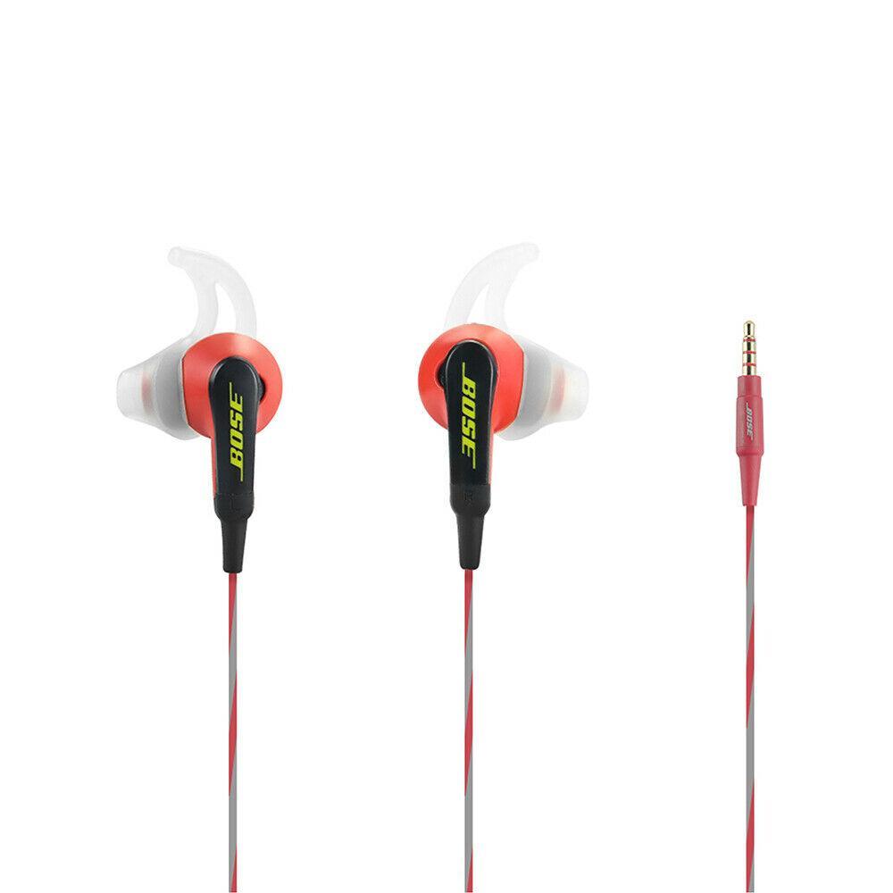 Bose Soundsport Wired Earbud Earphones - Red Red