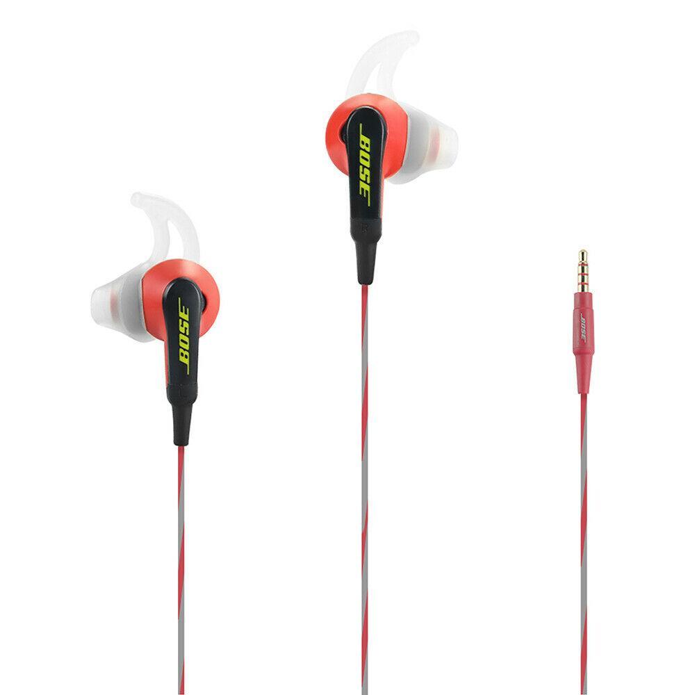 Bose Soundsport Wired Earbud Earphones - Red Red