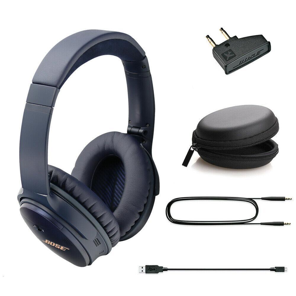 Bose QuietComfort 35 II Noise cancelling Headphone Bluetooth with microphone - Blue Blue