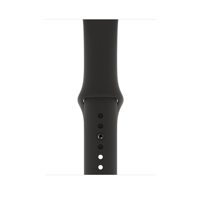 Apple Watch Series 4 (2018) GPS + Cellular 44 mm - Aluminium Space Gray - Sport band Black Space Gray