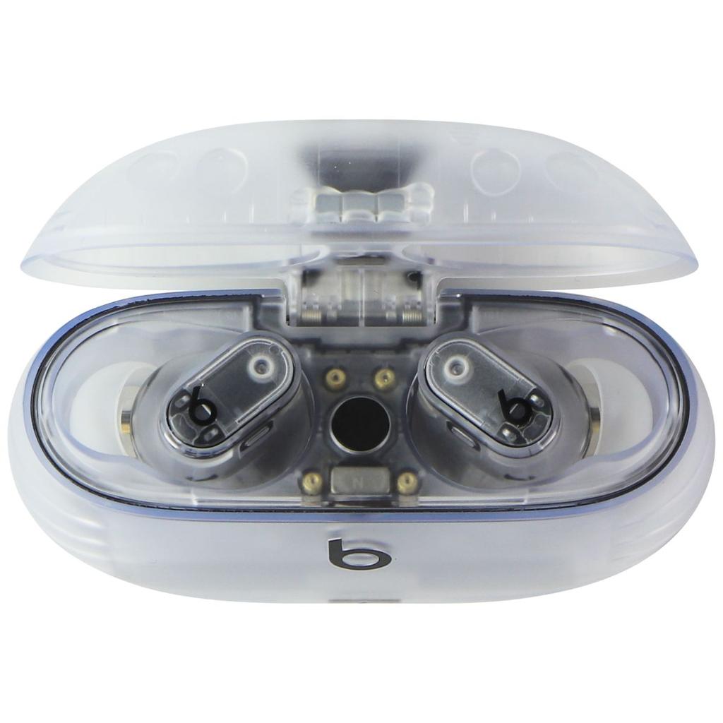 Beats Studio Buds+ Earbud Noise-Cancelling Bluetooth Earphones - Transparent Transparent