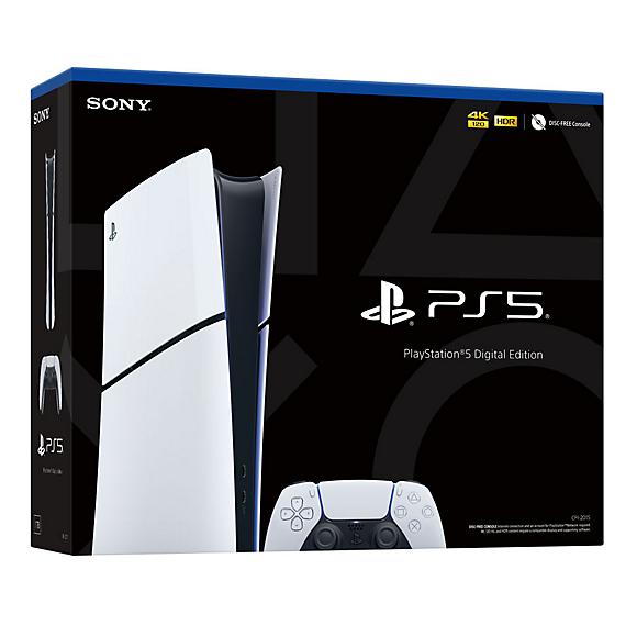 PlayStation 5 Slim Digital Edition 1000GB - White White