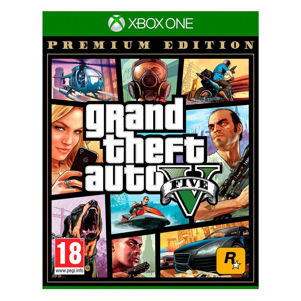 Grand Theft Auto V: Premium Edition - Xbox One Black