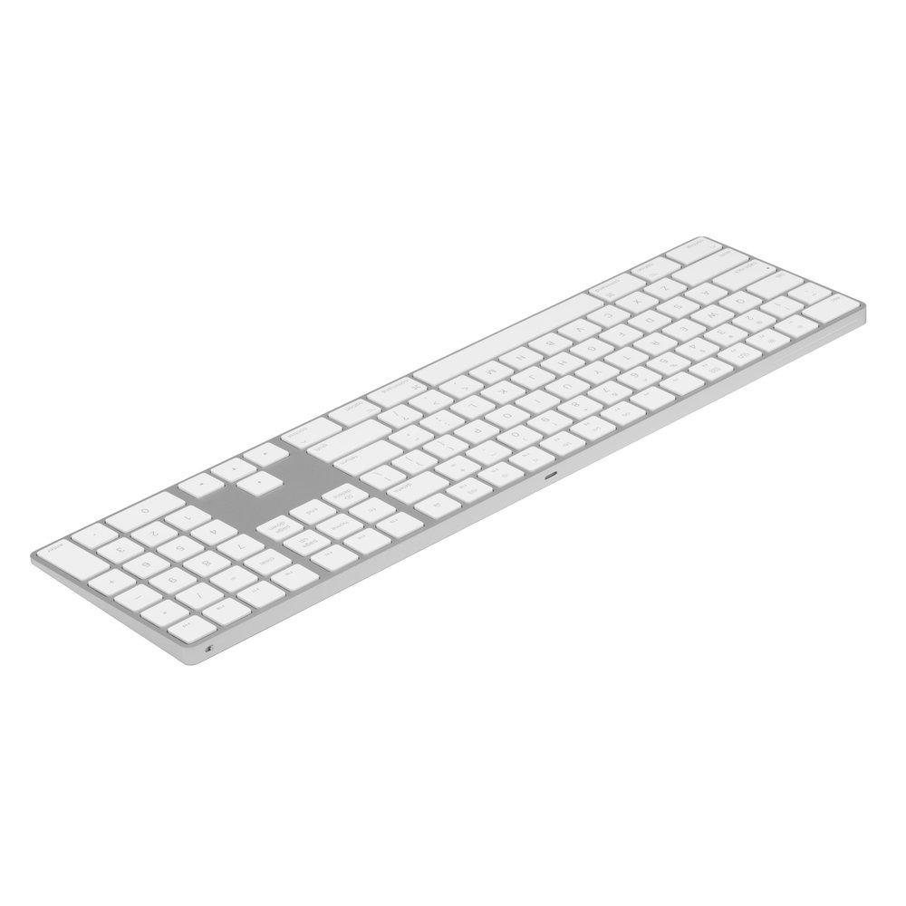 Magic Keyboard () Num Pad Wireless - White - QWERTY - English (US) White