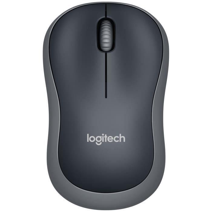 Logitech M185 Mouse Wireless Grey