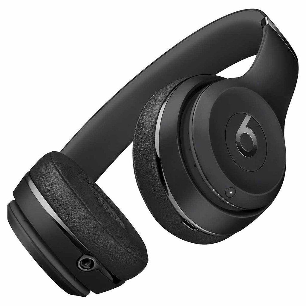 Beats Solo 3 Wireless on-ear headphones MX432LL/A Headphone Bluetooth with microphone - Black Black