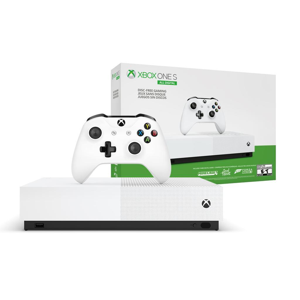 Xbox One S 1000GB - White - Limited edition All-Digital White