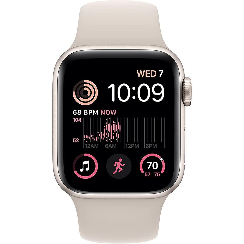 Apple Watch Series SE 2 (2022) GPS 40 mm - Aluminium Starlight - Sport band Starlight Starlight