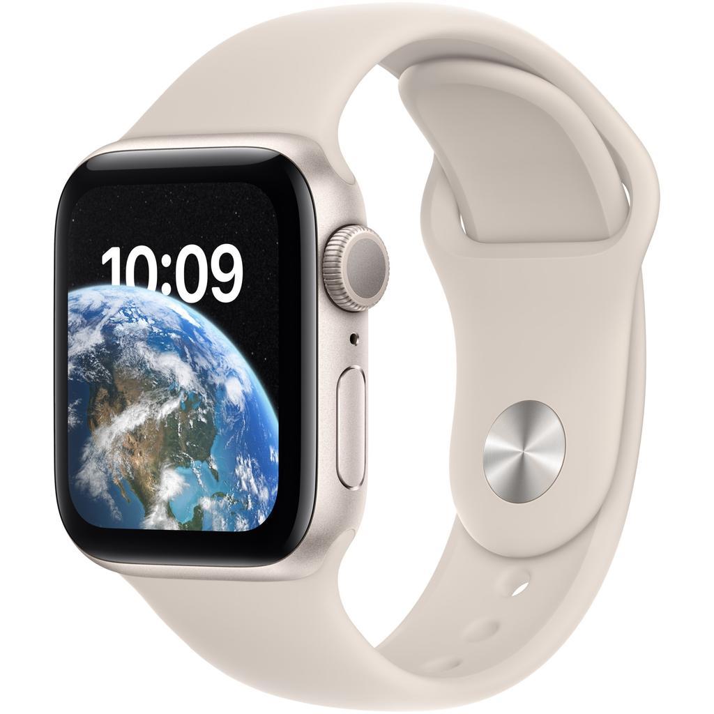 Apple Watch Series SE 2 (2022) GPS 40 mm - Aluminium Starlight - Sport band Starlight Starlight