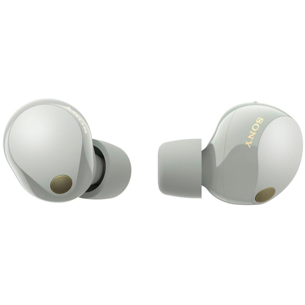 Sony WF-1000XM5 Earbud Noise-Cancelling Bluetooth Earphones - Silver Silver