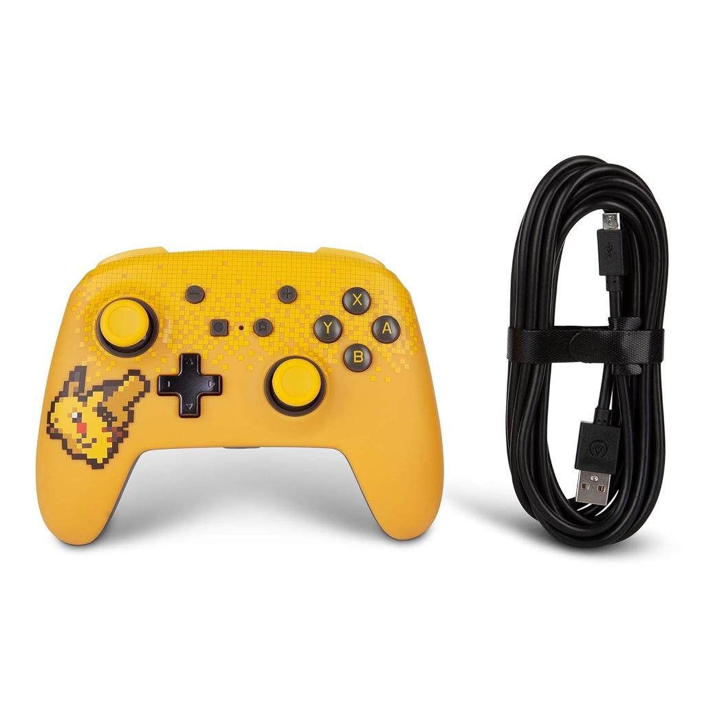 Powera Pokemon Enhanced Wired Controller for Nintendo Switch Yellow