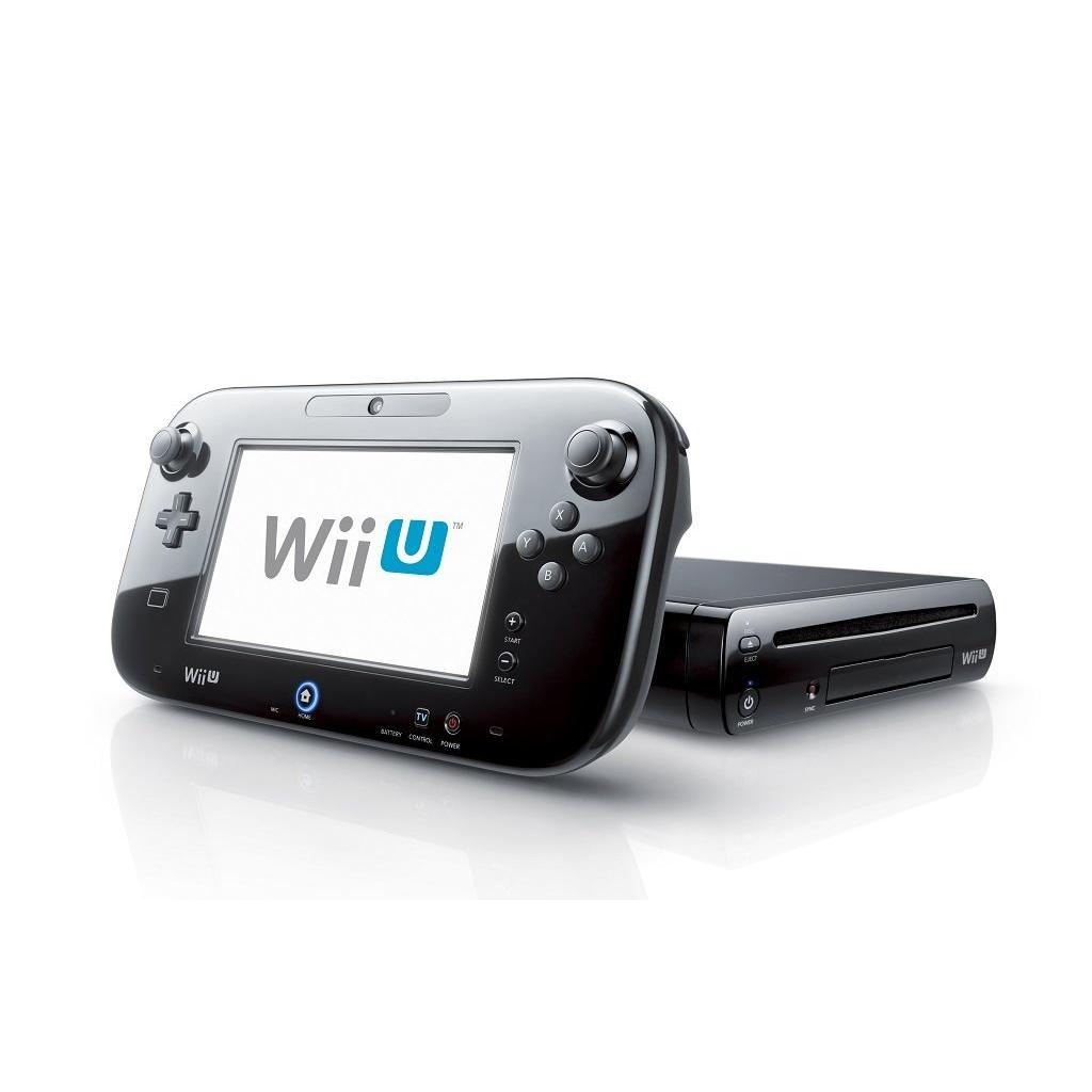 Wii U 32GB - Black + Mario Kart 8 Black