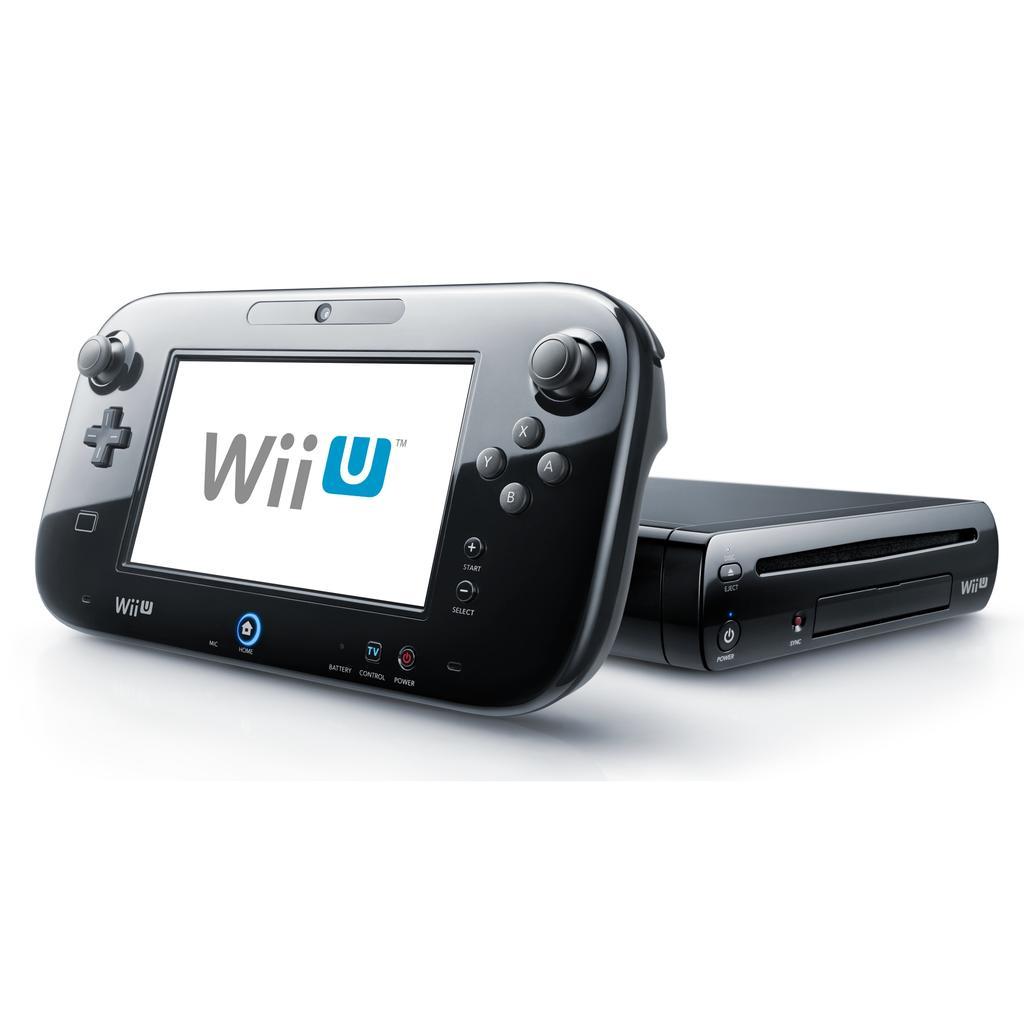 Wii U 32GB - Black Black