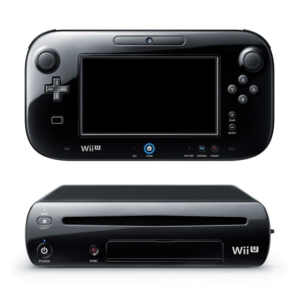 Wii U 32GB - Black Black