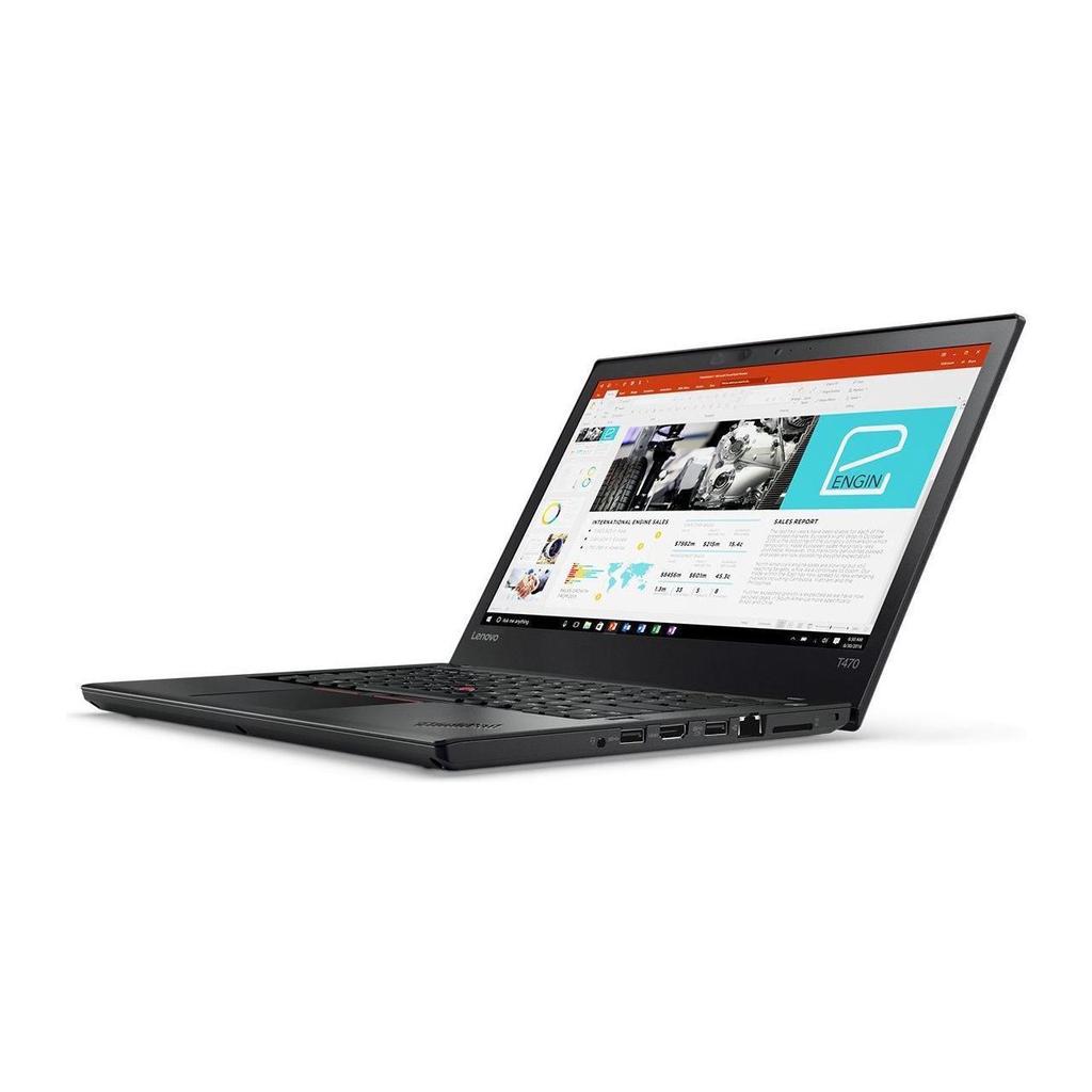Lenovo ThinkPad T470 14-inch Core i5-7300U - SSD 256 GB - 16GB QWERTY - English